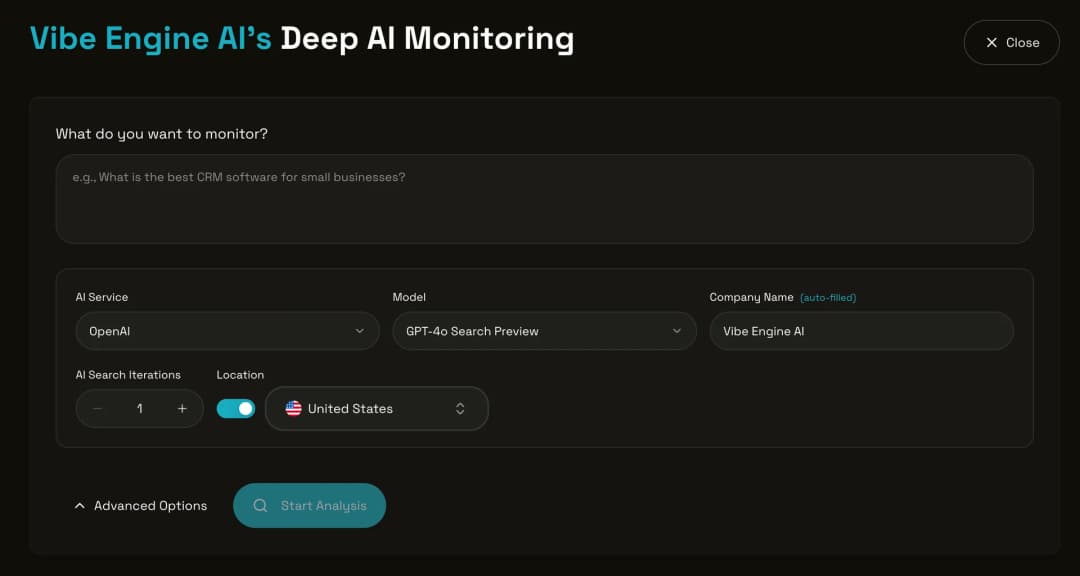 Deep AI Revenue Monitoring